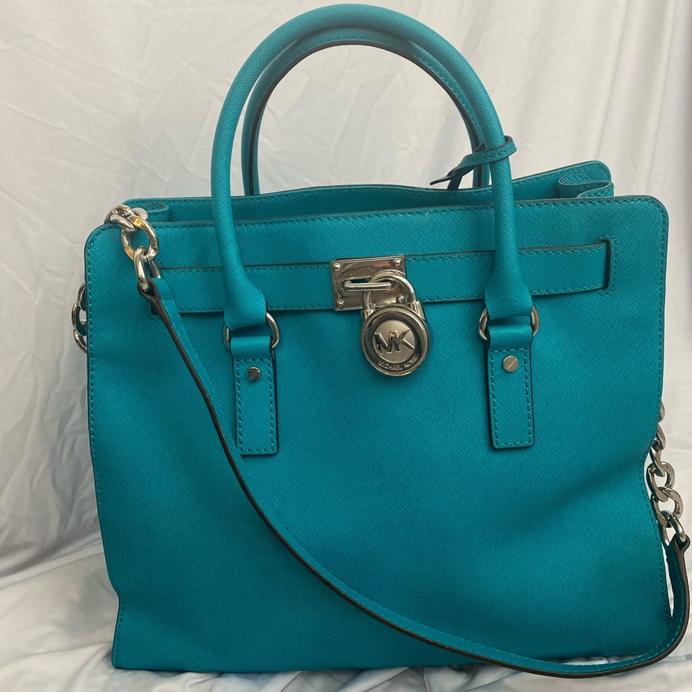 Michael Kors Turquoise Large Handbag